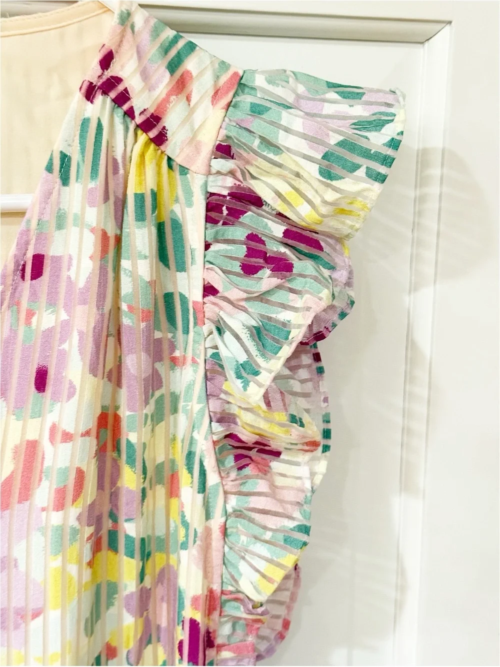 Kate Spade Painted Petals Burnout Midi Dress NWT size 10